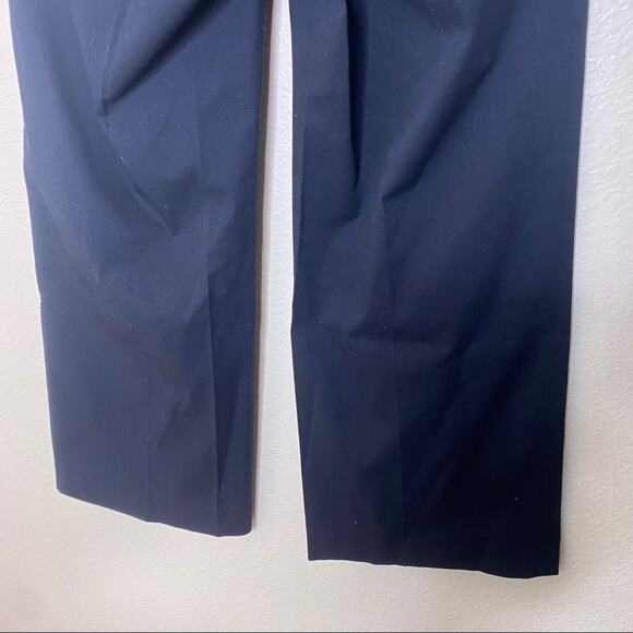 Banana Republic Black Stretch Cotton Dress Capris 0 - Picture 5 of 10